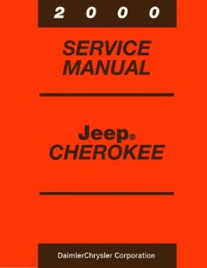 2000 Jeep Cherokee Factory Shop Service Manual