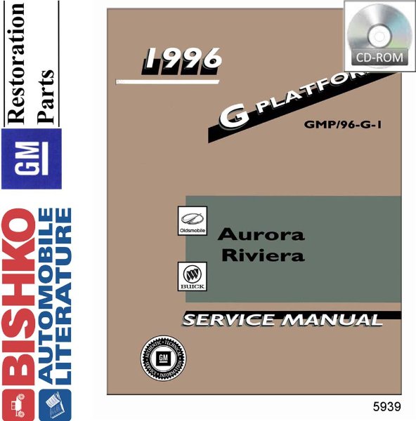 1996 Buick Riviera, Aurora Factory Shop Service Manual