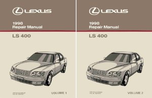 1998 Lexus LS 400 Factory Shop Service Manual