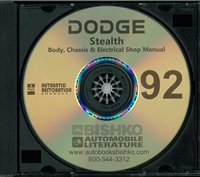 1992 DODGE STEALTH Body, Chassis & Electrical Service Manual sample image