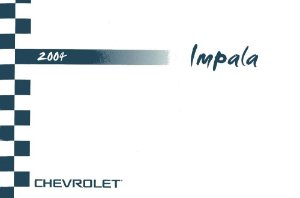 2004 Chevrolet Impala Owner's Manual