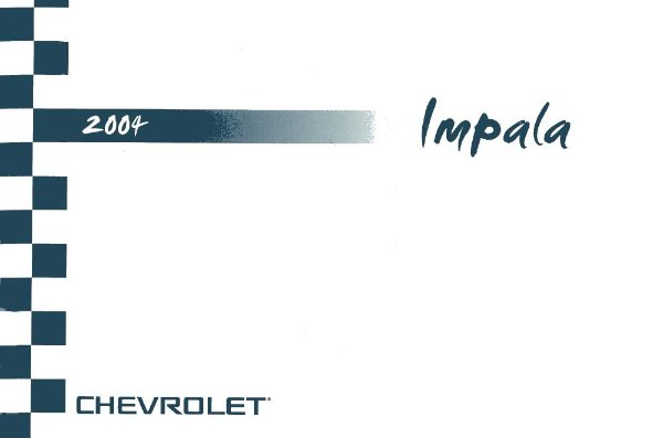 2004 Chevrolet Impala Owner's Manual
