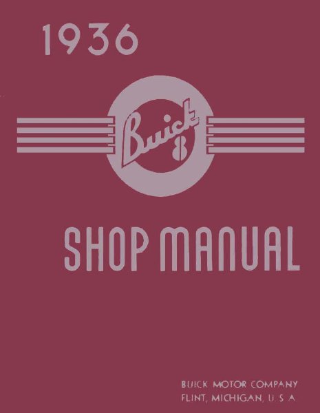 1936 Buick All Models Factory Shop Service Manual