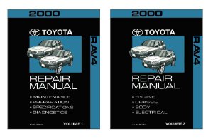 2000 Toyota Rav4 Factory Shop Service Manual