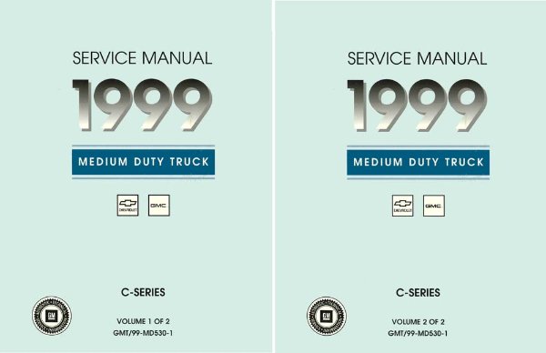 1999 Chevrolet Truck Medium Duty, C-Series Factory Shop Service Manual