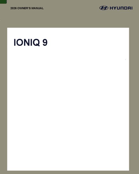 2026 Hyundai IONIQ 5 Owner's Manual