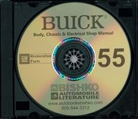 1955 BUICK Full Line Body, Chassis & Electrical Service Manual sample image