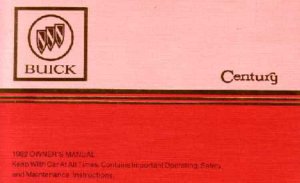 1982 Buick Century Owner's Manual