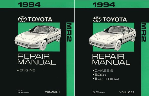 1994 Toyota MR-2 Factory Shop Service Manual