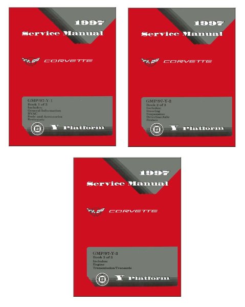 1997 Chevrolet Corvette Factory Shop Service Manual