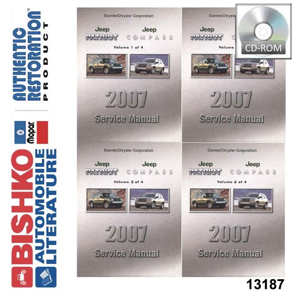 2007 Jeep Patriot, Compass Factory Shop Service Manual