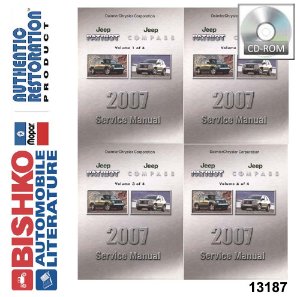 2007 Jeep Patriot, Compass Factory Shop Service Manual