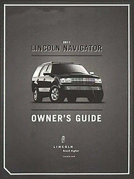 2011 Lincoln Navigator Owner's Manual