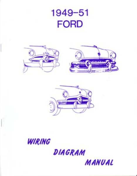 1949–1951 Ford All Models Wiring Diagrams Manual