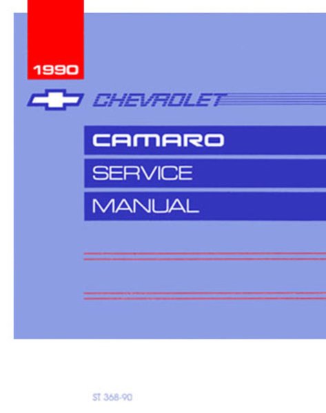 1990 Chevrolet Camaro Factory Shop Service Manual