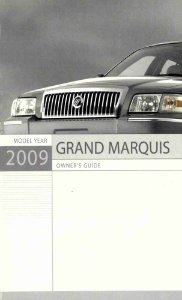 2009 Mercury Grand Marquis Owner's Manual