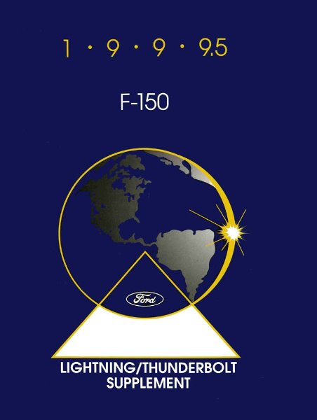 1999 Ford Truck F-150 Lightening, Thunderbolt Factory Shop Service Manual