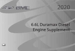 2020 Chevrolet DIESEL SUPPLEMENT Owner's Manual