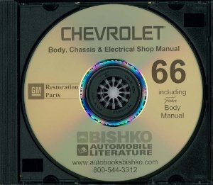 1966 Chevrolet All Models Fisher Body Factory Shop Service Manual