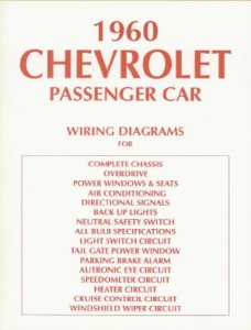 1960 Chevrolet Belaire, Biscayne, Impala Wiring Diagrams Manual