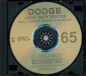 1965 Dodge D/W 100-700 Truck Factory Shop Service Manual