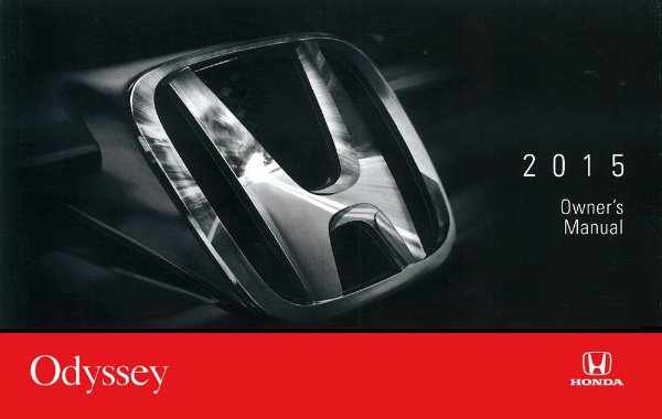 2015 Honda Odyssey Owner's Manual