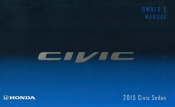 2015 Honda Civic Sedan Owner's Manual