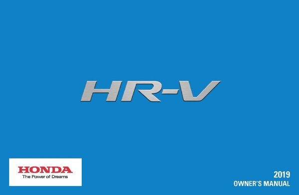 2019 Honda HR-V Owner's Manual