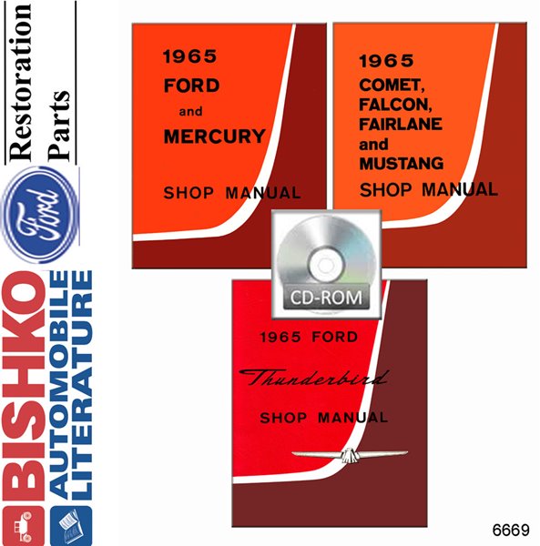 1965 Ford Shop Service Repair Manual PDF