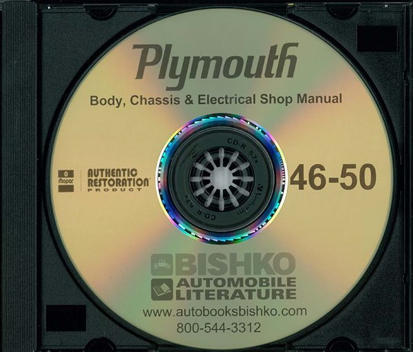 1946–1950 Plymouth All Models Factory Shop Service Manual