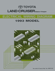1993 Toyota Land Cruiser Wiring Diagrams Manual