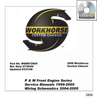 1999-2005 WORKHORSE All Models EXCEPT DIESEL PUSHER Chassis & Electrical Service Manual sample image