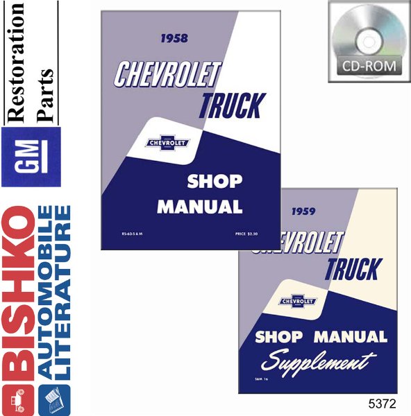 1958–1959 Chevrolet Truck All Models Assembly Manual