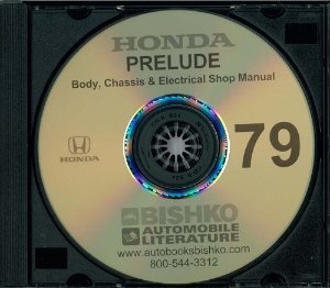 1979 Honda Prelude Factory Shop Service Manual