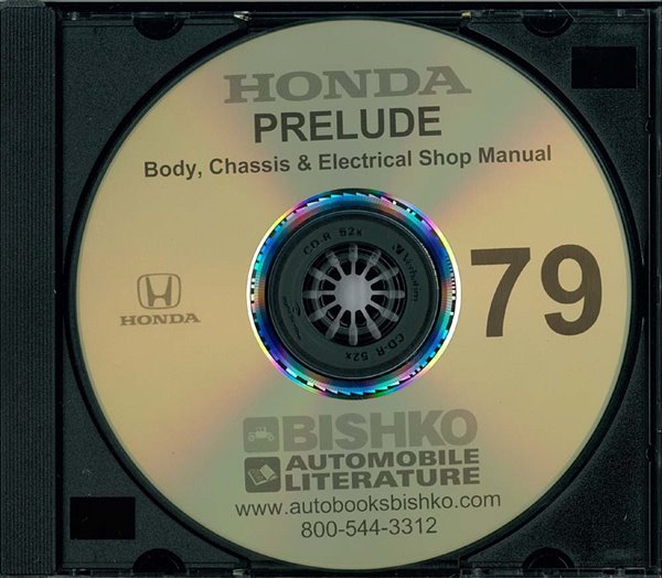 1979 Honda Prelude Factory Shop Service Manual
