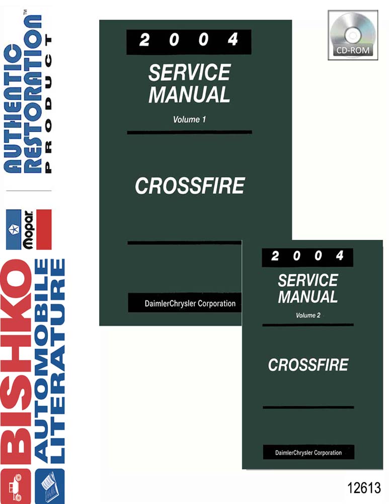 2004 Chrysler Crossfire Factory Shop Service Manual