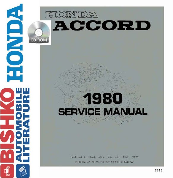 1980 Honda Accord Factory Shop Service Manual