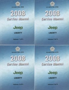 2008 Jeep Liberty Factory Shop Service Manual