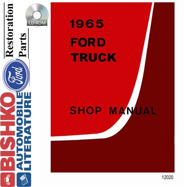 1965 Ford Truck (Except Econoline) Shop Service Repair Manual PDF Engine