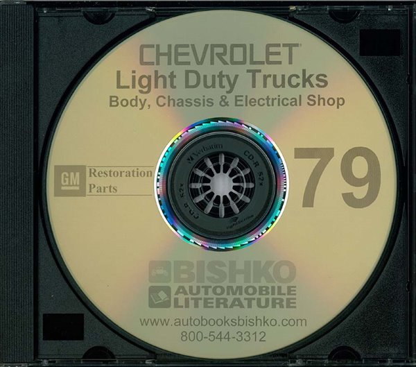 1979 Chevrolet Truck C10, C20, C30, K10, K20, K30 Factory Shop Service Manual