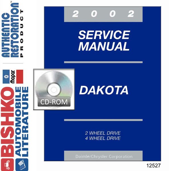 2002 Dodge Truck Dakota Factory Shop Service Manual