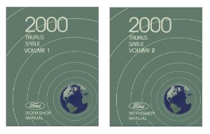 2000 Ford Taurus & Sable Factory Shop Service Manual