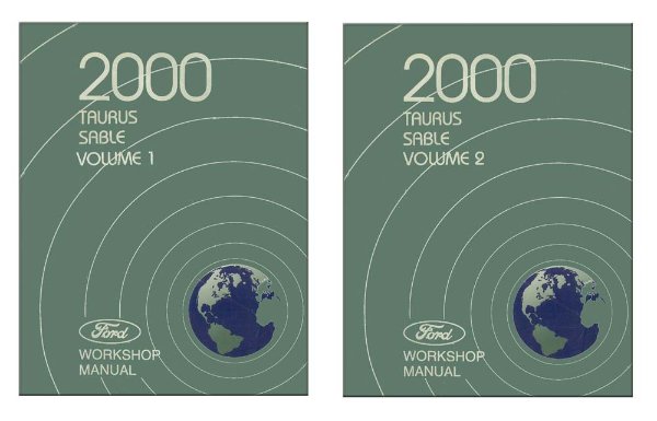 2000 Ford Taurus & Sable Factory Shop Service Manual