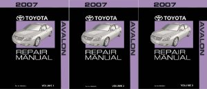 2007 Toyota Avalon Factory Shop Service Manual
