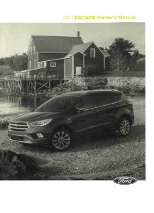 2017 Ford Escape Owner's Manual