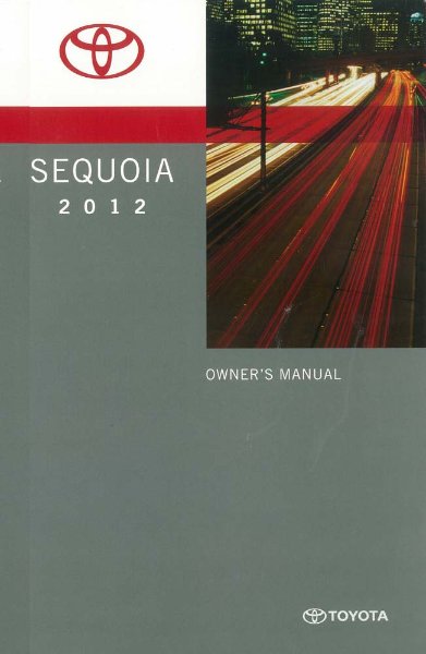 2012 Toyota Sequoia Owner's Manual