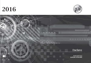 2016 Buick Enclave Owner's Manual