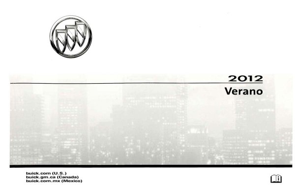 2012 Buick Verano Owner's Manual