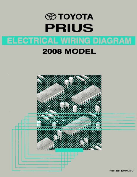2008 Toyota Prius Wiring Diagrams Manual