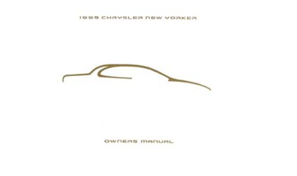 1995 Chrysler New Yorker, LHS Owner's Manual
